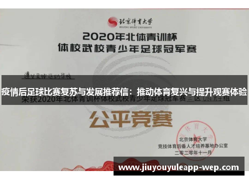 疫情后足球比赛复苏与发展推荐信：推动体育复兴与提升观赛体验